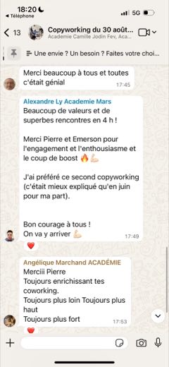 Témoignage élève