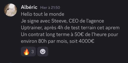 Témoignage élève