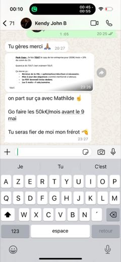 Témoignage élève