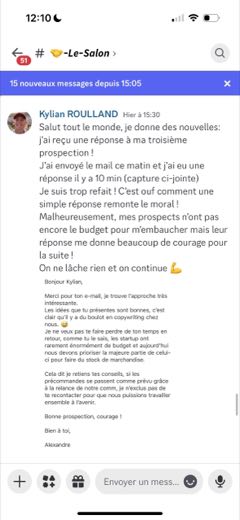 Témoignage élève