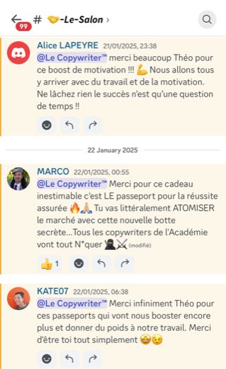 Témoignage élève